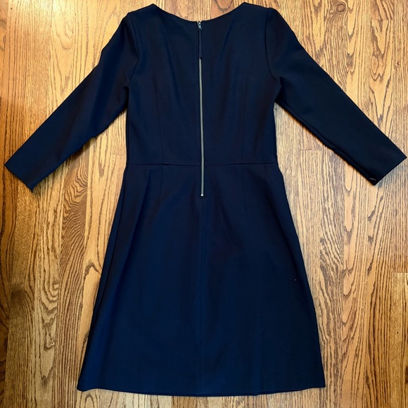 Spanx Perfect A-Line 3/4 Sleeve Dress – Navy Blue - Small - Picture 5 of 13
